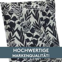 Niedriglehnerauflage 2er Set MARBELLA - Gartenstuhl Auflage, bequeme Sitzauflage für Gartenmöbel, Stuhlkissen