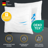 Kopfkissen - gestepptes Kissen in verschiedenen Größen - Made in Germany