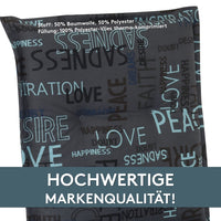 Polsterauflage Niedriglehner 2er Set, bequeme Sitzauflage für Gartenstühle, Stuhlkissen