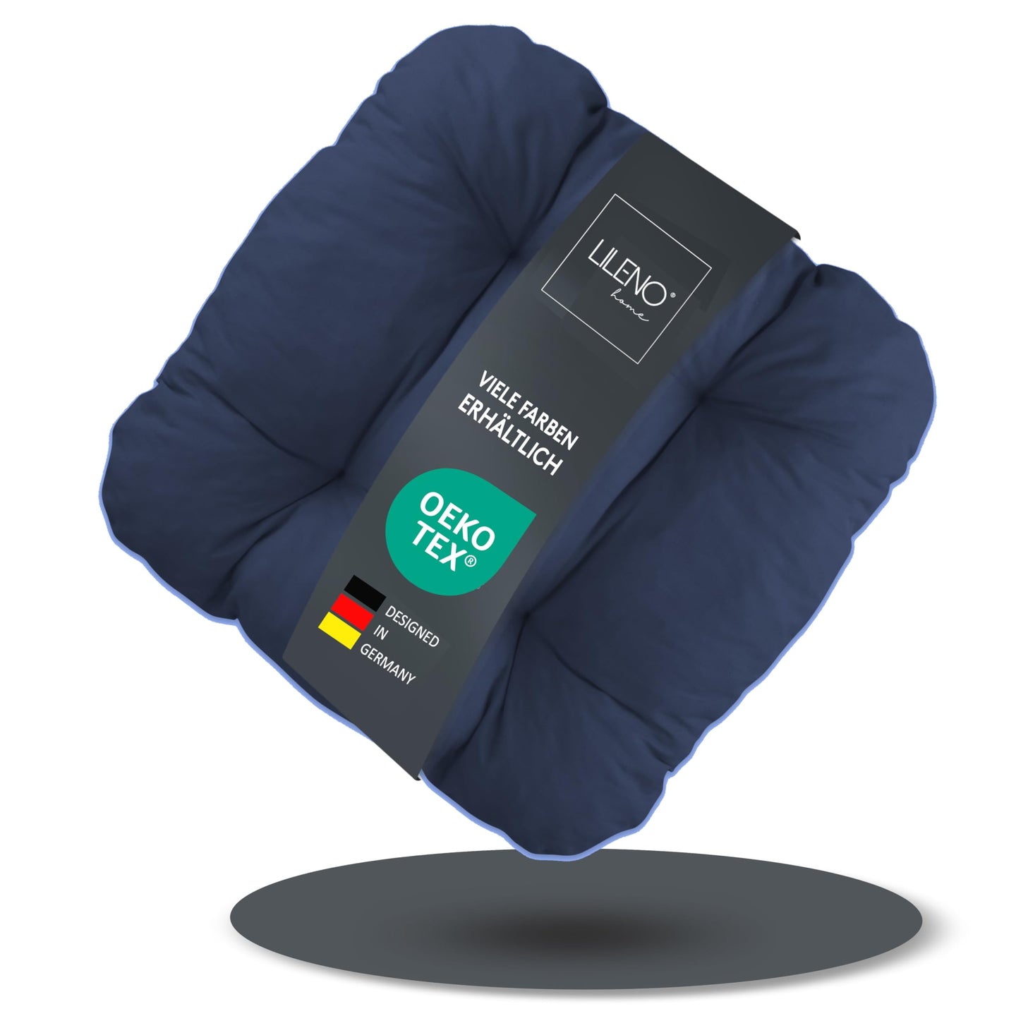 Stuhlkissen LISA CAPRI 1er Set - Sitzkissen für Gartenstuhl, Küchenstuhl oder Esszimmerstuhl