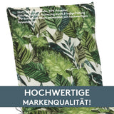 Niedriglehnerauflage 2er Set MARBELLA - Gartenstuhl Auflage, bequeme Sitzauflage für Gartenmöbel, Stuhlkissen