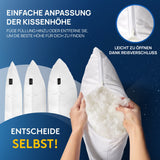 Kopfkissen - gestepptes Kissen in verschiedenen Größen - Made in Germany