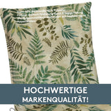 Niedriglehnerauflage 2er Set MARBELLA - Gartenstuhl Auflage, bequeme Sitzauflage für Gartenmöbel, Stuhlkissen
