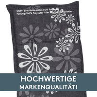 Hochlehnerauflage Gartenstuhl Auflage 2er Set FLORENCE, bequeme Sitzauflage für Gartenmöbel, Stuhlkissen