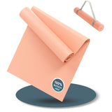 Yogamatte Gymnastikmatte 180x60 cm inkl. Tragegurt, rutschfeste Fitnessmatte