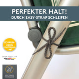 Hochlehnerauflage 2er Set MALTA - Gartenstuhl Auflage, bequeme Sitzauflage für Gartenmöbel, Stuhlkissen