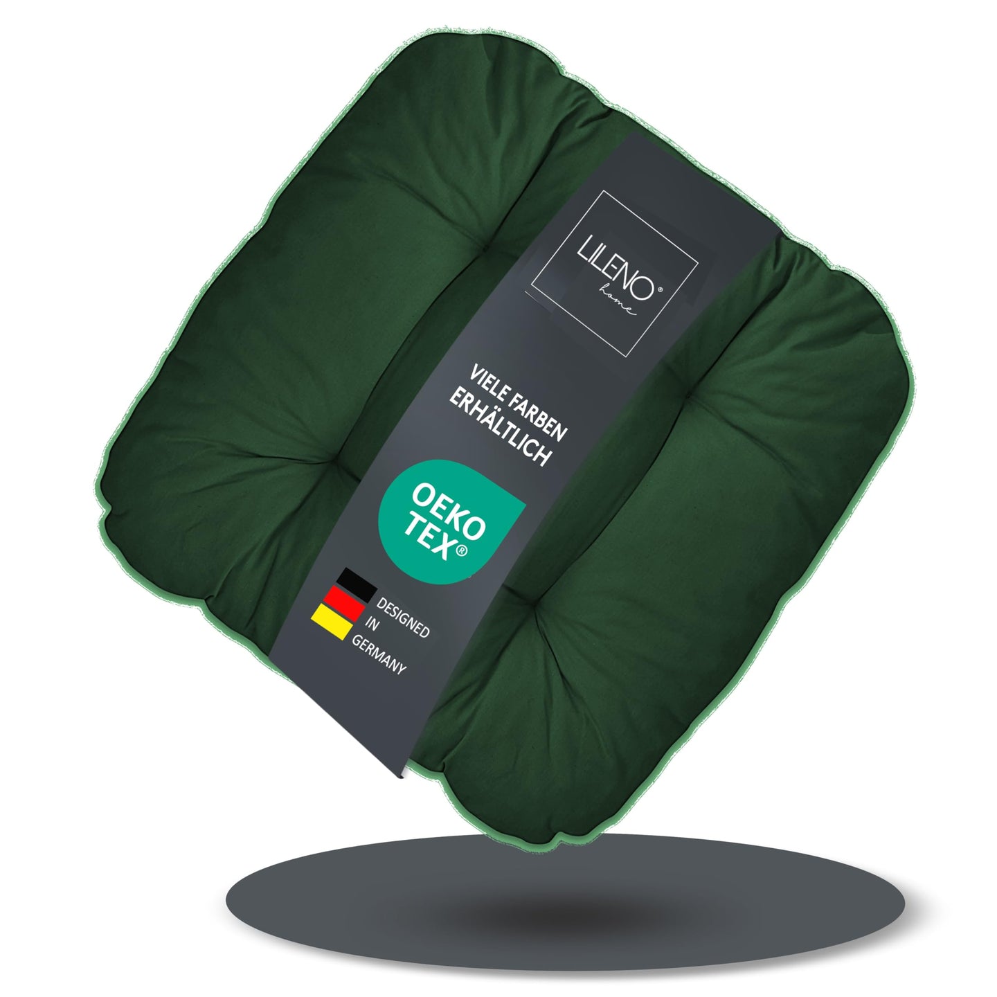 Stuhlkissen LISA CAPRI 1er Set - Sitzkissen für Gartenstuhl, Küchenstuhl oder Esszimmerstuhl