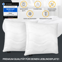 Kopfkissen - gestepptes Kissen in verschiedenen Größen - Made in Germany