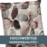 Hochlehnerauflage 2er Set MARBELLA - Gartenstuhl Auflage, bequeme Sitzauflage für Gartenmöbel, Stuhlkissen