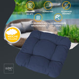 Stuhlkissen LISA CAPRI 1er Set - Sitzkissen für Gartenstuhl, Küchenstuhl oder Esszimmerstuhl