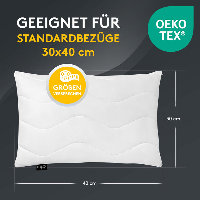 Kopfkissen - gestepptes Kissen in verschiedenen Größen - Made in Germany