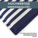 Hochlehnerauflage 2er Set MALTA - Gartenstuhl Auflage, bequeme Sitzauflage für Gartenmöbel, Stuhlkissen