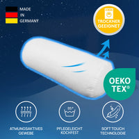 Microfaserkissen - geeignet für Allergiker, in verschiedenen Größen - Made in Germany