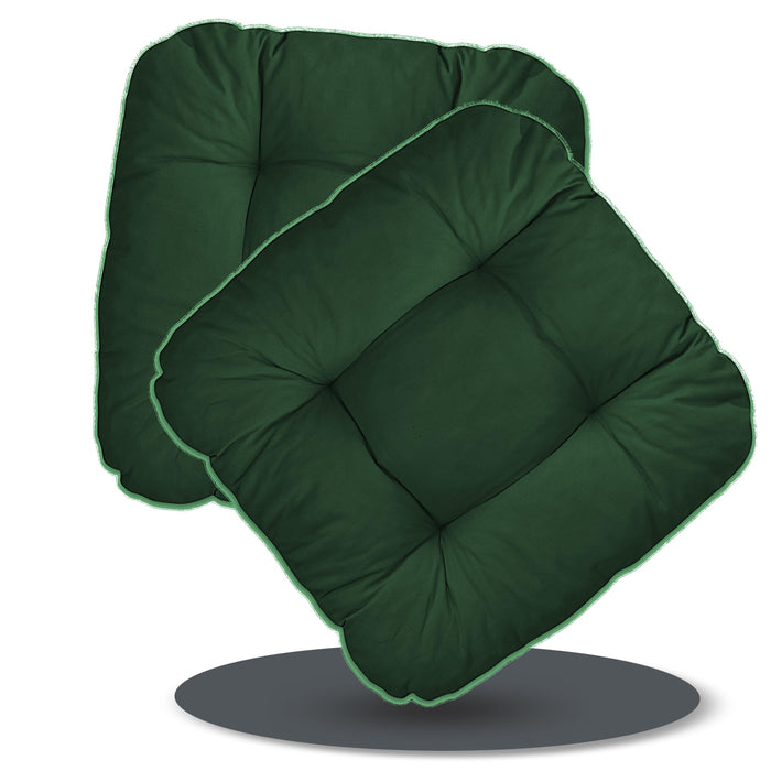 Stuhlkissen LISA CAPRI 2er Set - Sitzkissen für Gartenstuhl, Küchenstuhl oder Esszimmerstuhl