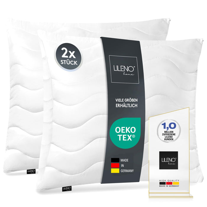 Kopfkissen - gestepptes Kissen in verschiedenen Größen - Made in Germany