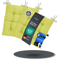 Stuhlkissen Linda Fiume 2er Set - Sitzkissen für Gartenstuhl, Küchenstuhl oder Esszimmerstuhl
