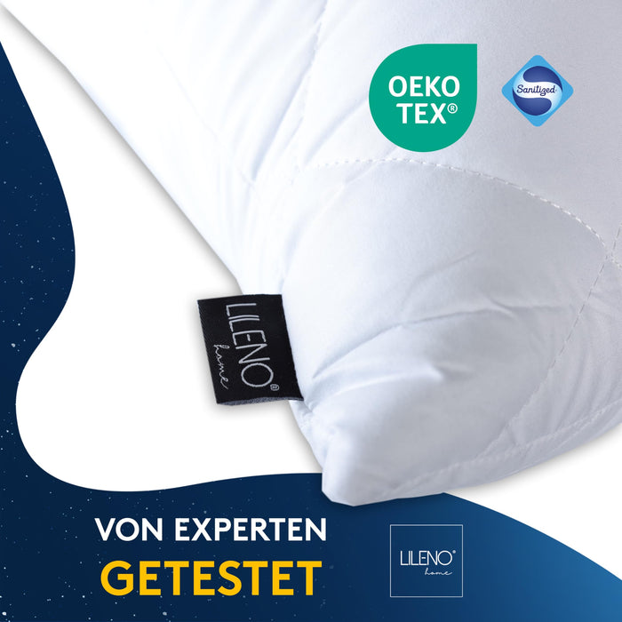 Kopfkissen - gestepptes Kissen in verschiedenen Größen - Made in Germany