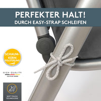 Hochlehnerauflage 2er Set MALTA - Gartenstuhl Auflage, bequeme Sitzauflage für Gartenmöbel, Stuhlkissen