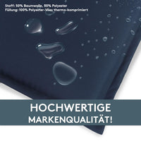 Hochlehnerauflage Gartenstuhl Auflage 2er Set FLORENCE, bequeme Sitzauflage für Gartenmöbel, Stuhlkissen