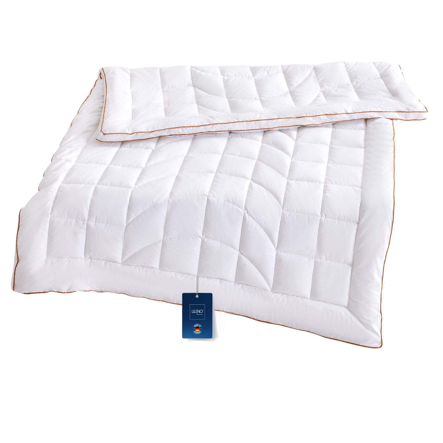 Premium Ganzjahresdecke mit Golden Elegance Baumwolle - Bettdecken Set in verschiedenen Größen