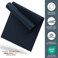 Yogamatte Gymnastikmatte 180x60 cm inkl. Tragegurt, rutschfeste Fitnessmatte