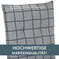 Polsterauflage Niedriglehner 2er Set, bequeme Sitzauflage für Gartenstühle, Stuhlkissen