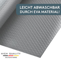 Bodenschutzmatte - Laufband Matte 1 mm Dicke - Fitness Unterlegmatte