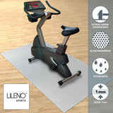 Bodenschutzmatte - Laufband Matte 1 mm Dicke - Fitness Unterlegmatte