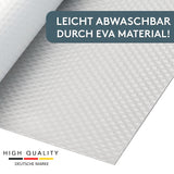 Bodenschutzmatte - Laufband Matte 1 mm Dicke - Fitness Unterlegmatte