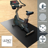 Bodenschutzmatte - Laufband Matte 1 mm Dicke - Fitness Unterlegmatte