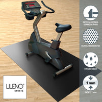 Bodenschutzmatte - Laufband Matte 1 mm Dicke - Fitness Unterlegmatte