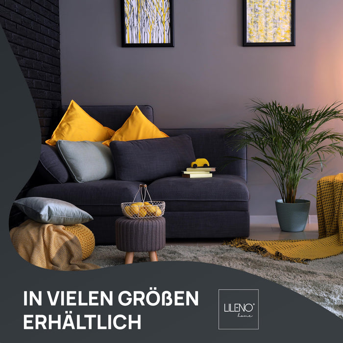 LILENO HOME 4er Set Kissenfüllung 40x40 cm