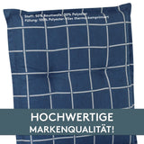 Hochlehnerauflage Gartenstuhl Auflage 2er Set FLORENCE, bequeme Sitzauflage für Gartenmöbel, Stuhlkissen