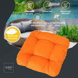 Stuhlkissen LISA CAPRI 2er Set - Sitzkissen für Gartenstuhl, Küchenstuhl oder Esszimmerstuhl