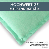 Niedriglehnerauflage 2er Set MALTA - Gartenstuhl Auflage, bequeme Sitzauflage für Gartenmöbel, Stuhlkissen