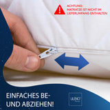 Matratzenschoner mit Reißverschluss - waschbarer Matratzenschoner ideal für Allergiker