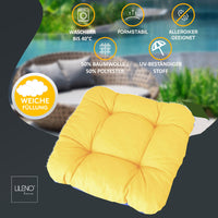 Stuhlkissen LISA CAPRI 1er Set - Sitzkissen für Gartenstuhl, Küchenstuhl oder Esszimmerstuhl