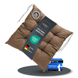 Stuhlkissen LINDA STREIFEN 1er Set - Sitzkissen für Gartenstuhl, Küchenstuhl oder Esszimmerstuhl