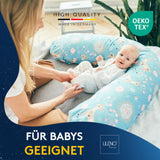 Kopfkissen - gestepptes Kissen in verschiedenen Größen - Made in Germany