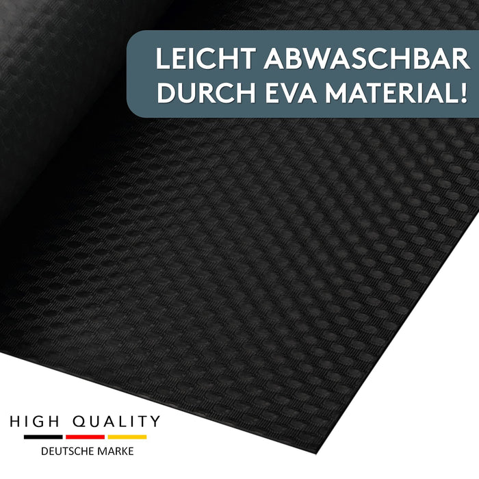 Bodenschutzmatte - Laufband Matte 1 mm Dicke - Fitness Unterlegmatte