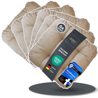Stuhlkissen LISA CAPRI 6er Set - Sitzkissen für Gartenstuhl, Küchenstuhl oder Esszimmerstuhl