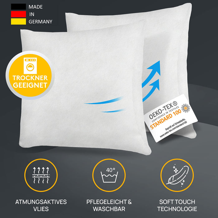 Kissenfüllung Vlieskissen in verschiedenen Größen - Made in Germany
