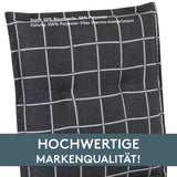 Hochlehnerauflage Gartenstuhl Auflage 2er Set FLORENCE, bequeme Sitzauflage für Gartenmöbel, Stuhlkissen