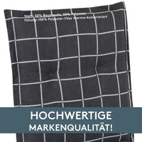 Hochlehnerauflage Gartenstuhl Auflage 2er Set FLORENCE, bequeme Sitzauflage für Gartenmöbel, Stuhlkissen