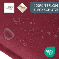 Hochlehnerauflage 2er Set FLORENCE TINO - Gartenstuhl Auflage, bequeme Sitzauflage für Gartenmöbel, Stuhlkissen