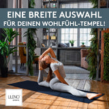 Yogamatte Gymnastikmatte 180x60 cm inkl. Tragegurt, rutschfeste Fitnessmatte