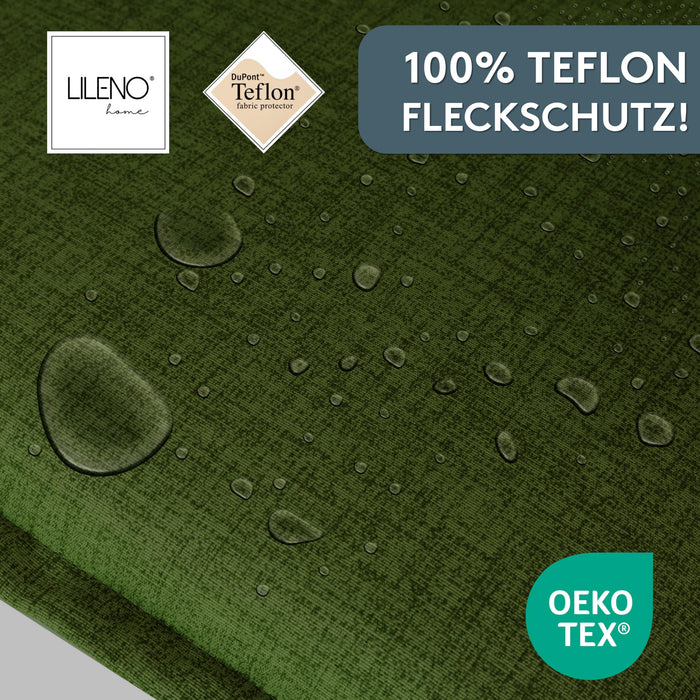 Hochlehnerauflage 2er Set FLORENCE TINO - Gartenstuhl Auflage, bequeme Sitzauflage für Gartenmöbel, Stuhlkissen
