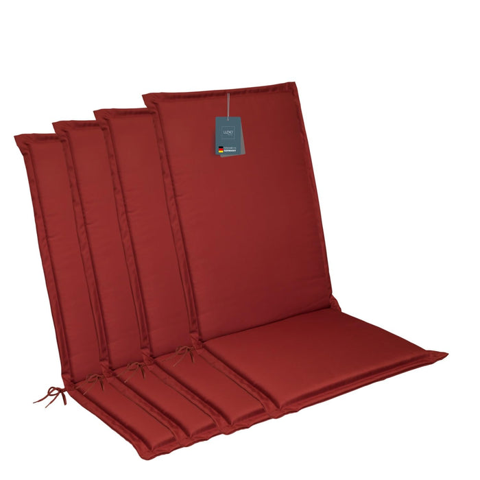 Hochlehnerauflage MIAMI - Gartenstuhl Auflage, bequeme Sitzauflage für Gartenmöbel, Stuhlkissen