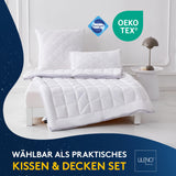 Premium Winterdecke mit CoolComfort Klimanetz - in verschiedenen Größen und optional mit Kissen