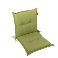 Niedriglehnerauflage 1er Set MARBELLA - Gartenstuhl Auflage, bequeme Sitzauflage für Gartenmöbel, Stuhlkissen